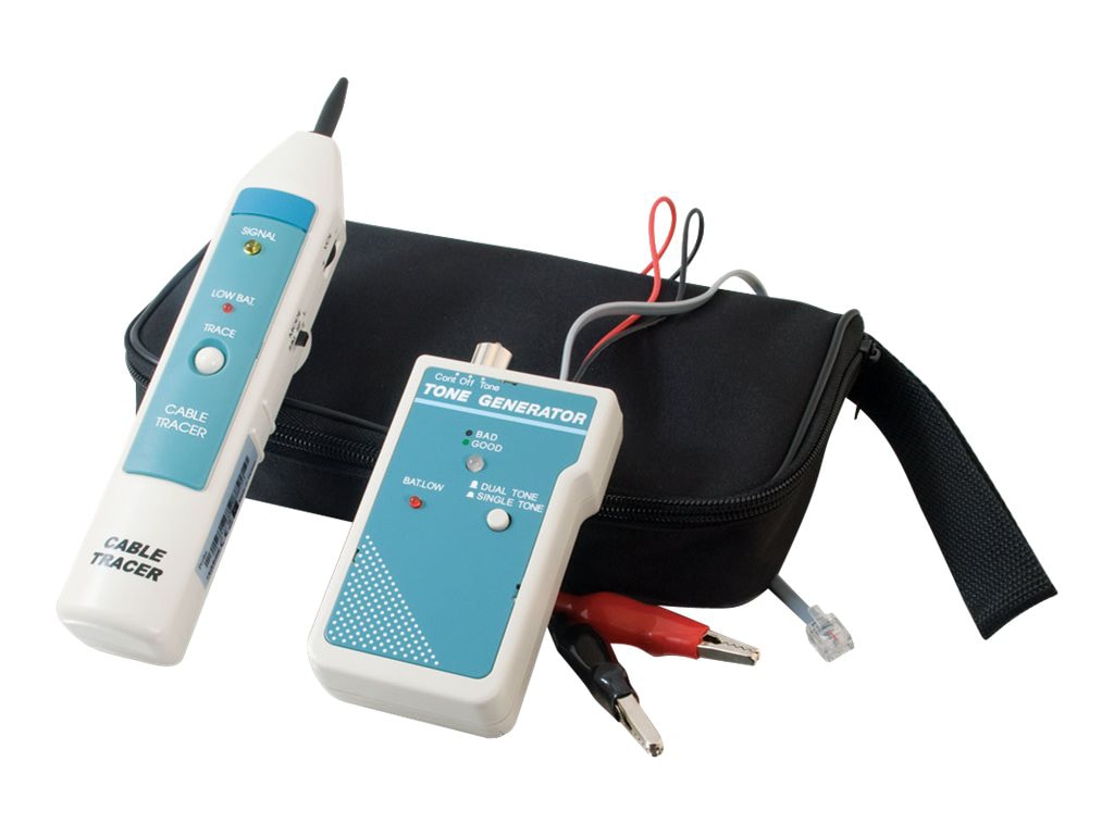 haj Ellers Doven C2G Tone Generator and Probe Tracer Kit - 26844 - Network Testing - CDW.com