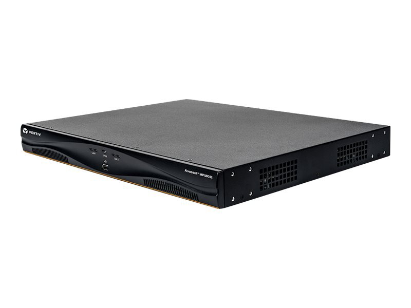 Vertiv Avocent MPU 32-Port, 8 Digital KVM Paths, Dual AC Power Supply