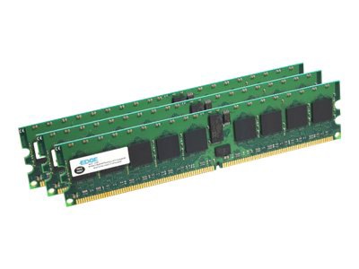EDGE - DDR3 - kit - 12 GB: 3 x 4 GB - DIMM 240-pin - 1333 MHz / PC3-10600 - registered