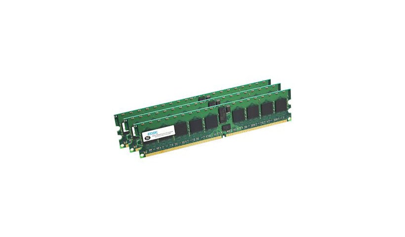 EDGE - DDR3 - kit - 12 GB: 3 x 4 GB - DIMM 240-pin - 1333 MHz / PC3-10600 - registered