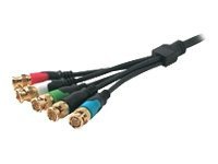 C2G RapidRun RGBHV (5-BNC) Flying Lead - video cable - component video - 3 ft