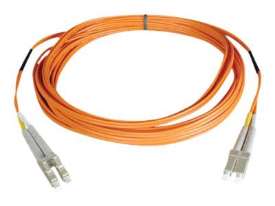 Eaton Tripp Lite Series Duplex Multimode 62.5/125 Fiber Patch Cable (LC/LC), 30M (100 ft.) - patch cable - 30 m - orange