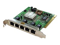 LevelOne FNC-0600TXM 5-port L2 SNMP Switch Card - network adapter - 5 ports