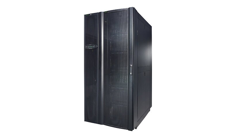 APC InRow SC System 2 InRow SC units, 1 NetShelter SX Rack 600mm, and Rear Containment - air-conditioning cooling system