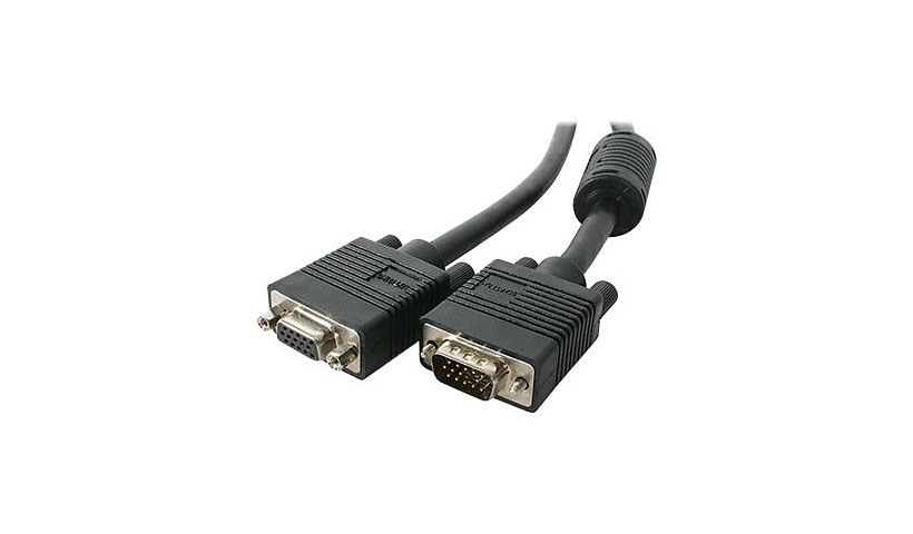 StarTech.com High-Resolution Coaxial VGA - Monitor extension Cable - HD-15 (M) - HD-15 (F) - 3 ft