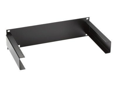 Black Box Flushmount Wall Bracket - wall mount bracket - 6U - 19"
