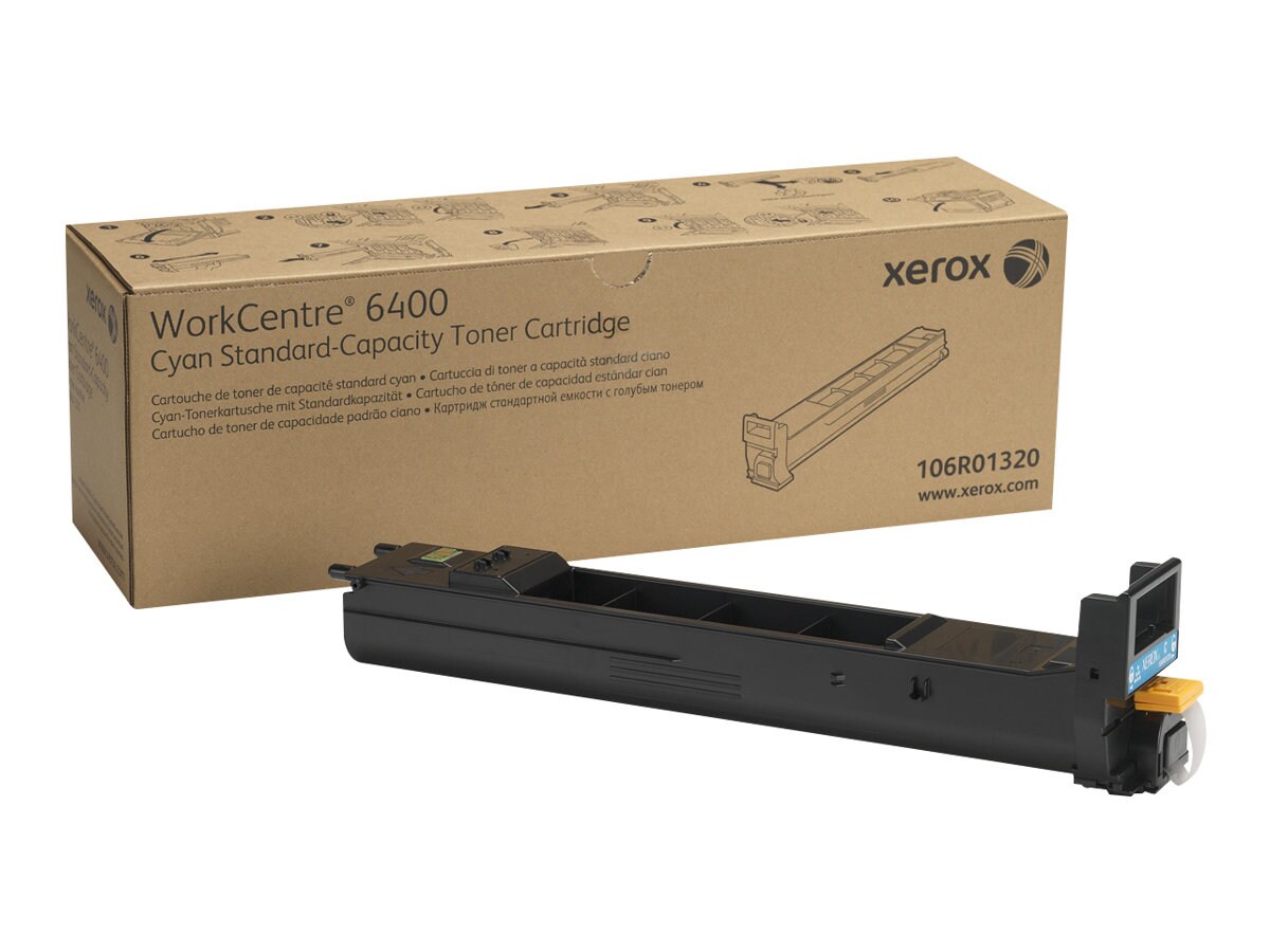 Xerox WorkCentre 6400 - cyan - original - toner cartridge