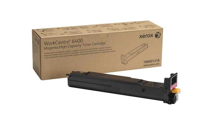 Xerox WorkCentre 6400 - High Capacity - magenta - original - toner cartridge
