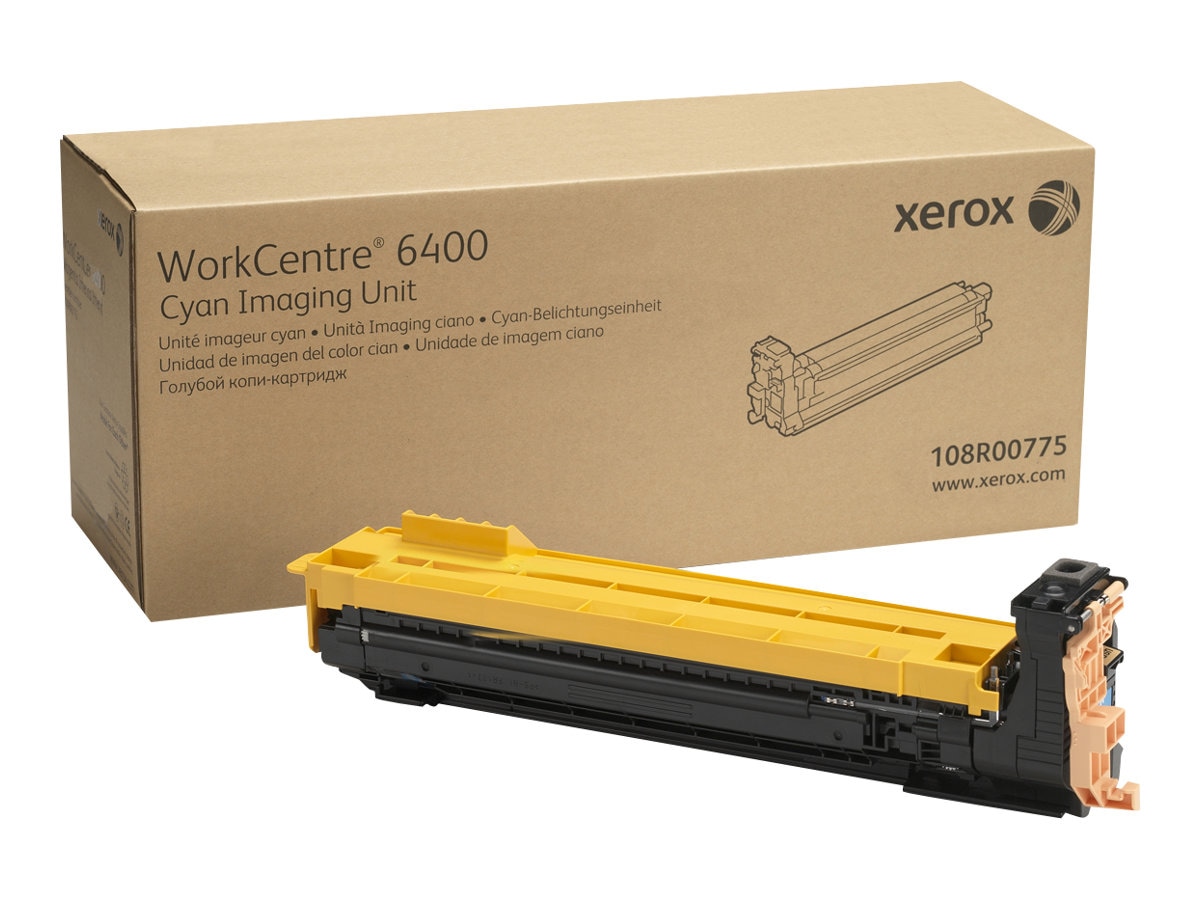 Xerox WorkCentre 6400 - cyan - original - drum kit