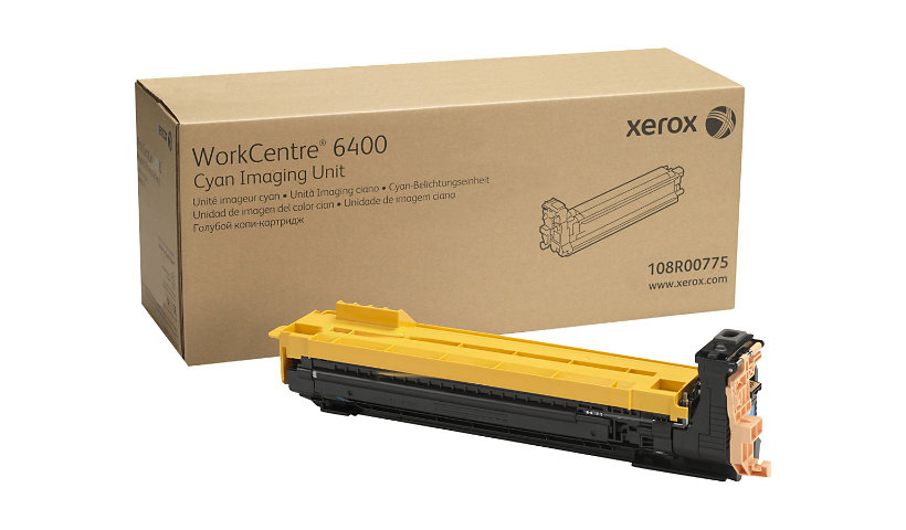 Xerox WorkCentre 6400 - cyan - original - drum kit