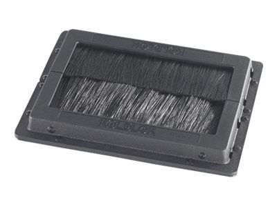 KoldLok Raised Floor Grommet Surface-Mount - cable entry brush