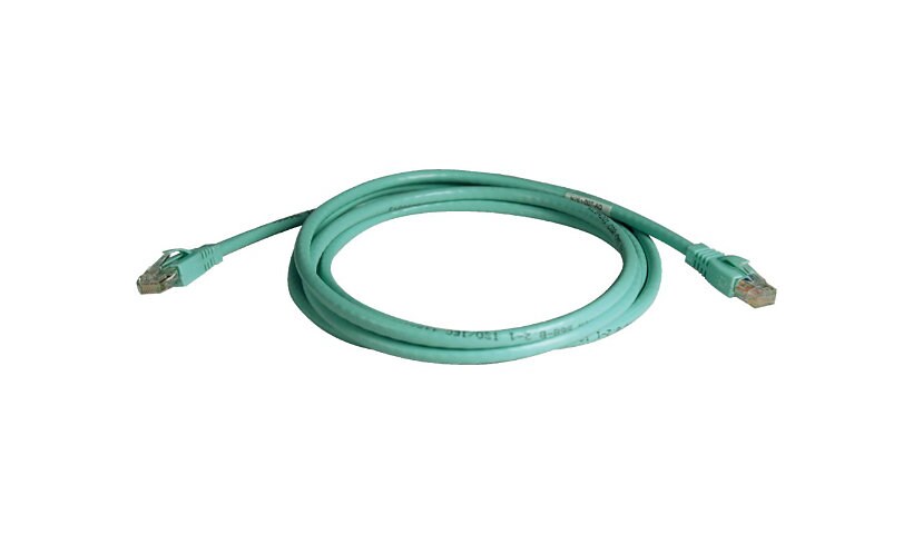 Eaton Tripp Lite Series Cat6a 10G Snagless UTP Ethernet Cable (RJ45 M/M), Aqua, 14 ft. (4.27 m) - patch cable - 4.3 m -