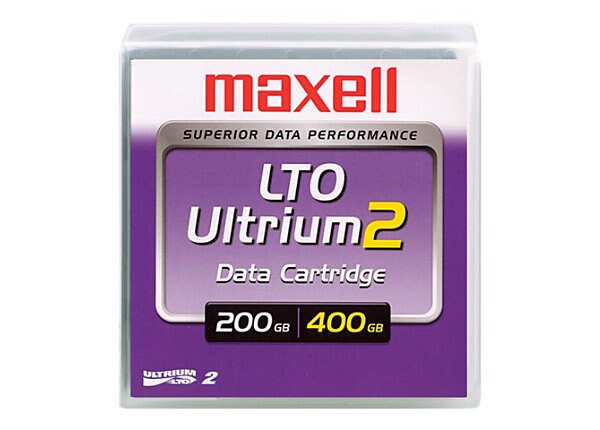 Maxell - LTO Ultrium x 1 - 200 GB - storage media