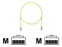 Panduit TX5e patch cable - 3 ft - yellow
