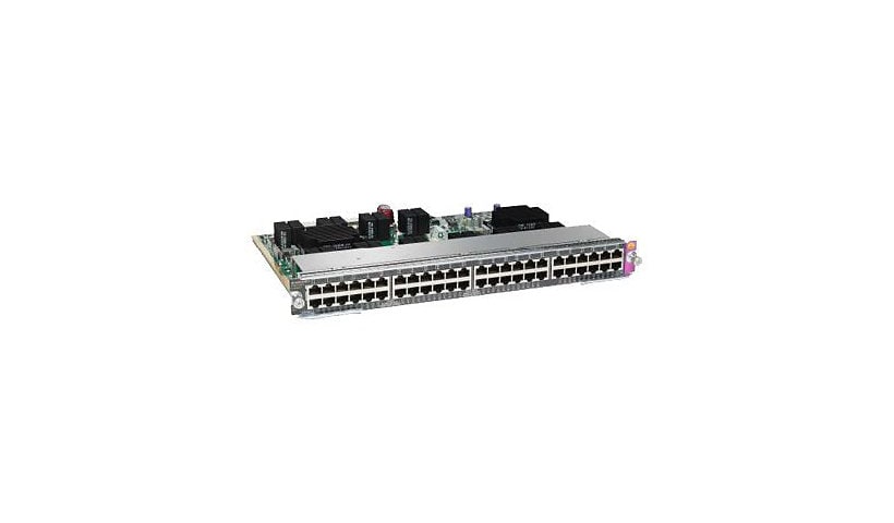 Cisco Line Card E-Series Premium - switch - 48 ports - plug-in module