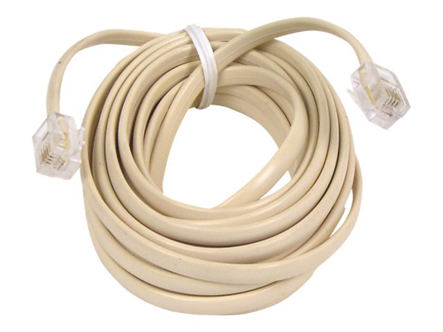 Belkin Pro 25’ Series RJ-11  Telephone Line Cord, Ivory