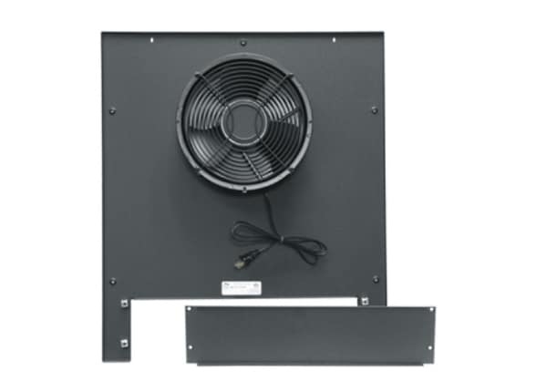 Middle Atlantic 550 CFM Fan Top - rack roof with 2 fans