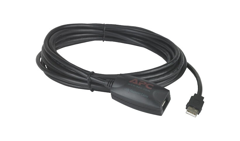 NetBotz USB Latching Repeater Cable - repeater - USB, USB 2.0