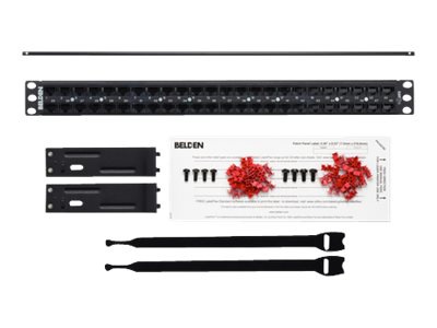 Belden KeyConnect patch panel - 1U - 19"
