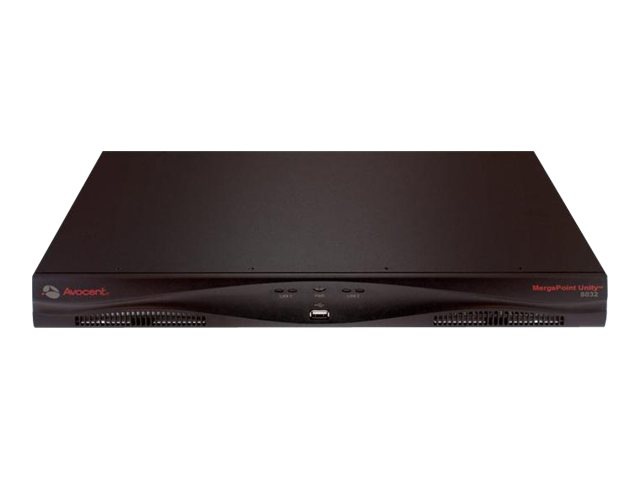 Avocent MergePoint Unity KVM over IP Appliance 8032 - KVM switch - 32 ports - managed - desktop, rack-mountable