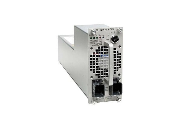 Cisco - power supply - hot-plug / redundant - 6000 Watt