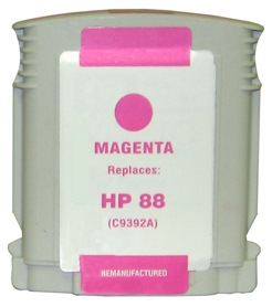 Clover Remanufactured Ink for HP 88XL (C9392AN), Magenta, 1,980 page yield