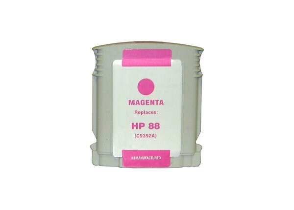 Clover Remanufactured Ink for HP 88XL (C9392AN), Magenta, 1,980 page yield