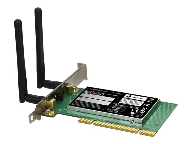 Linksys Wireless-N PCI Adapter with Dual-Band