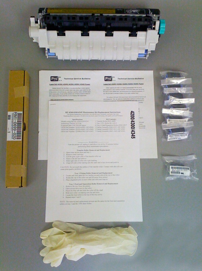 Clover Reman. Maintenance Kit for HP 4345 Series, 200,000 page yield