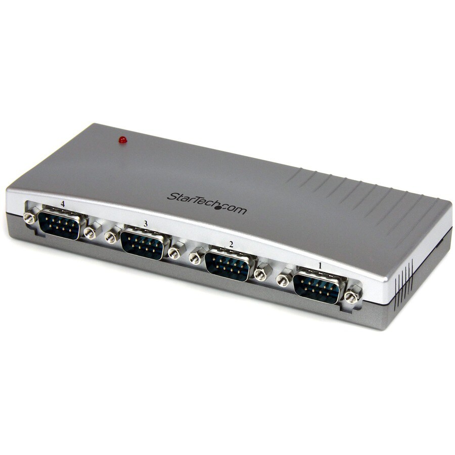 StarTech.com 4 Port USB to Serial RS232 Adapter Hub - DB89