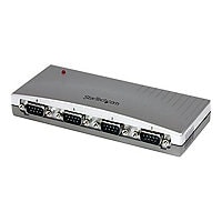 StarTech.com 4 Port USB to Serial RS232 Adapter Hub - DB89