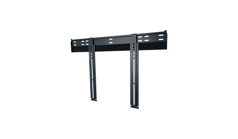 Peerless Slimline Universal Ultra-Thin Flat Wall Mount SUF660P mounting kit - for flat panel - high gloss black