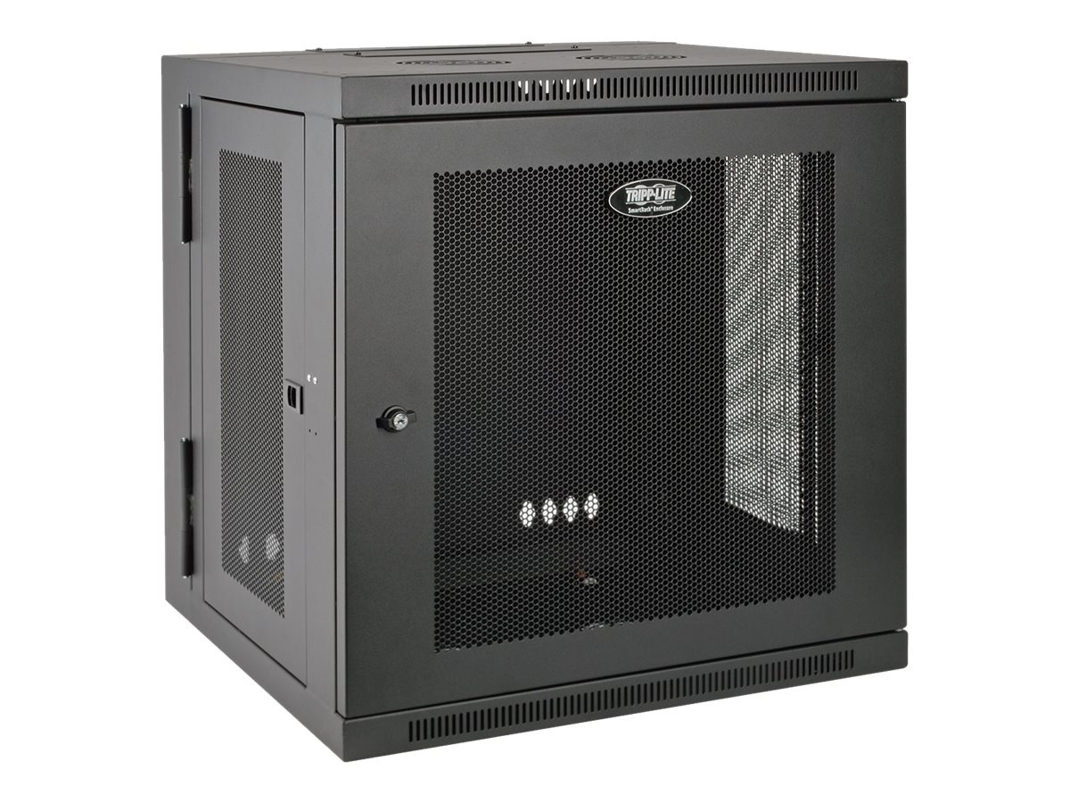 Eaton Tripp Lite Series 12U Wall Mount Rack Enclosure Server Cabinet Hinged Doors/Sides - rack - 12U