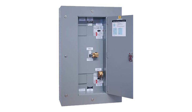 Tripp Lite Wall Mount Kirk Key Bypass Panel 240V for 80kVA 3-Phase UPS - bypass switch - avec Kirk Key Interlock