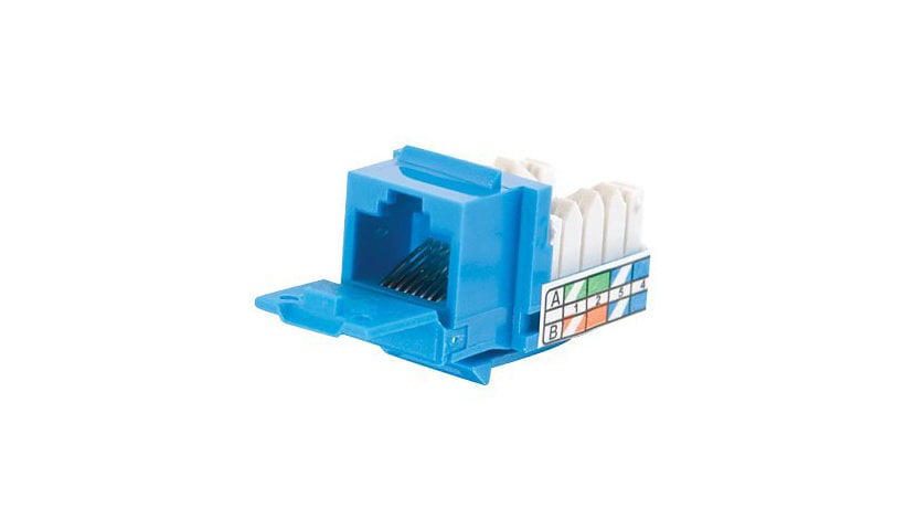 C2G Cat5e RJ45 UTP Keystone Jack - keystone jack