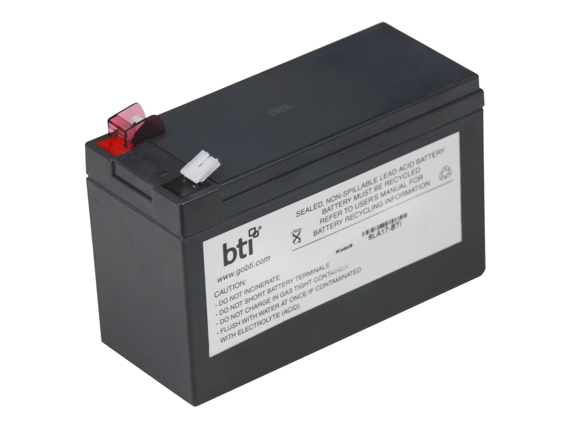 BTI Replacement Battery #17 for APC - UPS battery - Sealed Lead Acid (SLA)