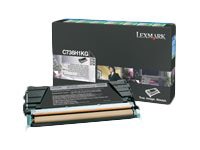 Lexmark C736, X736, X738 Black High Yield Return Program Toner Cartridge