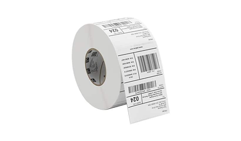 Zebra Label, Paper, 4 x 2.25in, Direct Thermal, 8000D Near-IR, 1 in core