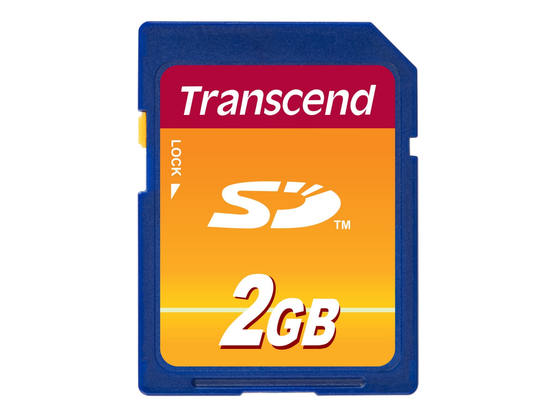 Transcend 2 GB SD Flash Memory Card