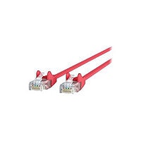 Belkin Cat6 3ft Red Ethernet Patch Cable, UTP, 24 AWG, Snagless, Molded, RJ45, M/M, 3'