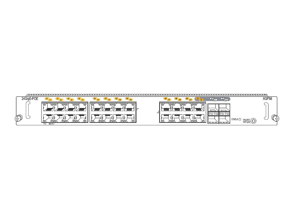 Juniper Networks - expansion module - Gigabit Ethernet x 24