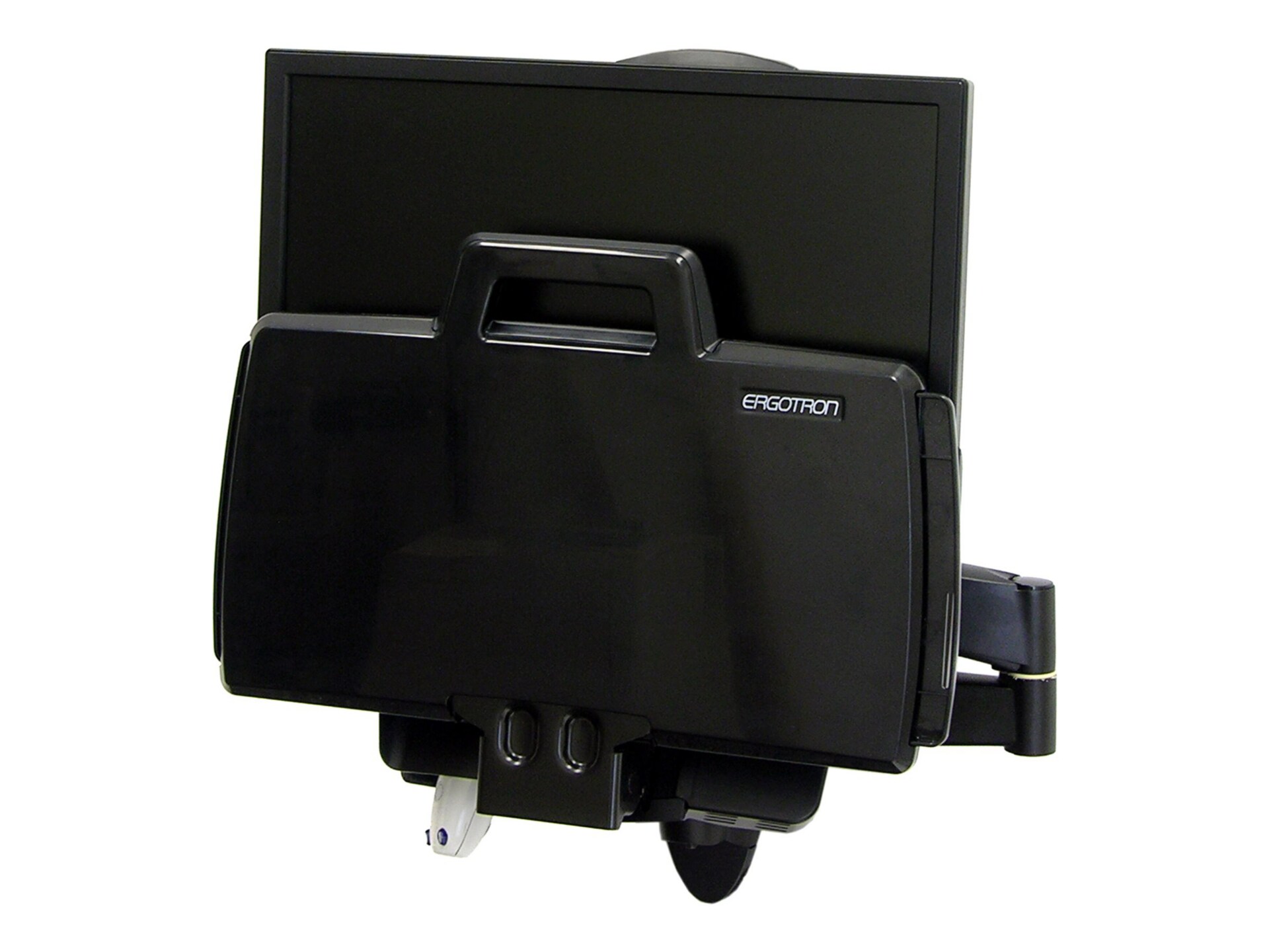 Ergotron 200 Series kit de montage - pour écran LCD/clavier/souris/lecteur de codes à barres - noir