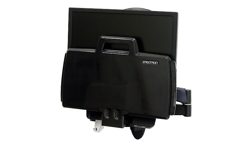 Ergotron 200 Series mounting kit - for LCD display / keyboard / mouse / barcode scanner - black