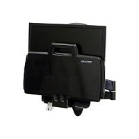 Ergotron 200 Series mounting kit - for LCD display / keyboard / mouse / barcode scanner - black
