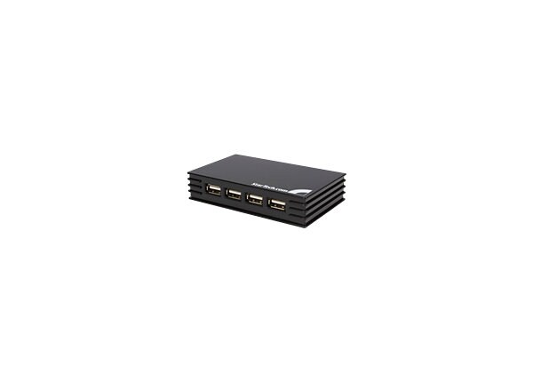 StarTech.com 4 Port USB over IP Network Hub Adapter - USB Ethernet Device Server - device server