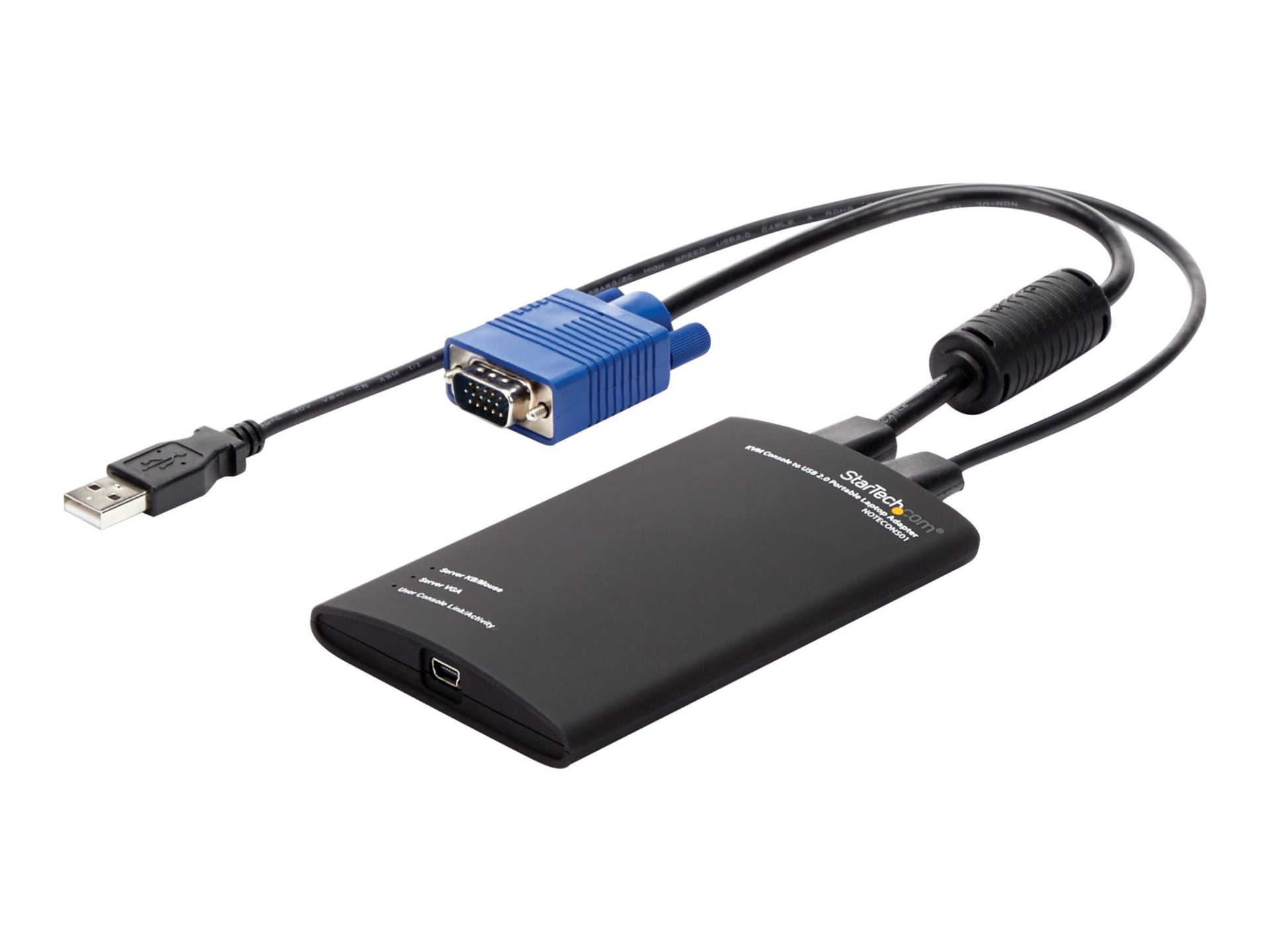 StarTech.com KVM Console to USB Portable Crash Cart Adapter - NOTECONS01 - Console & Device Servers - CDW.com