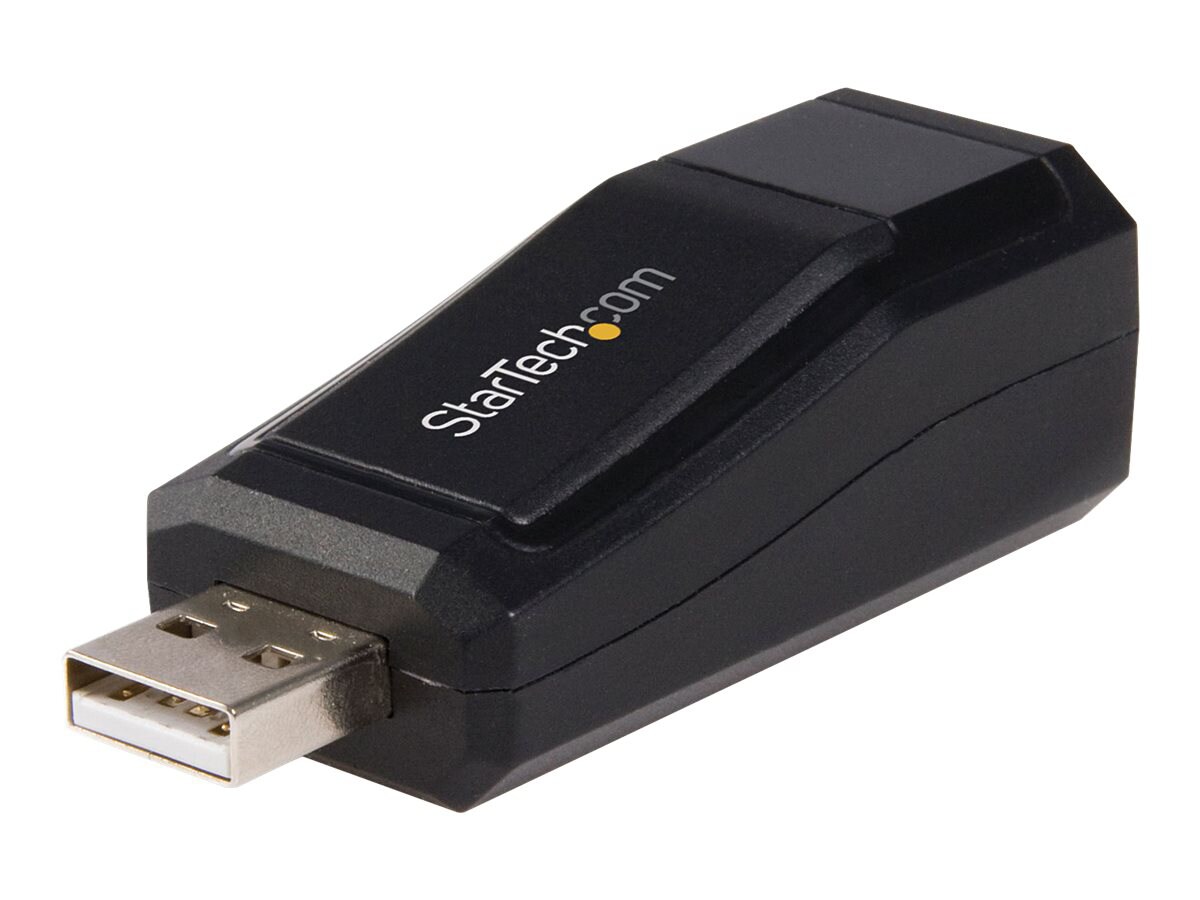 StarTech.com Compact USB 2.0 to Ethernet Adapter - 10/100 Mbps Fast Network
