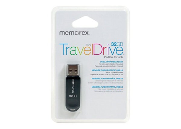Memorex USB Mini TravelDrive - 32 GB