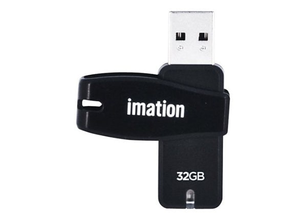 Imation USB 2.0 Swivel Flash Drive - 32GB
