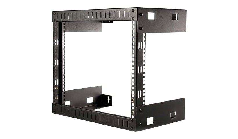 StarTech.com 2-Post 8U Heavy-Duty Wall-Mount Network Rack, 19" Open Frame Server Rack, Wall Mount Data / Computer Rack